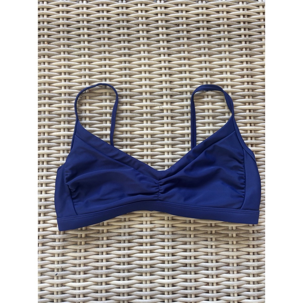 Boden Ruched Bralette Bikini Top US 4 resortwear travel coastal luxury beach
